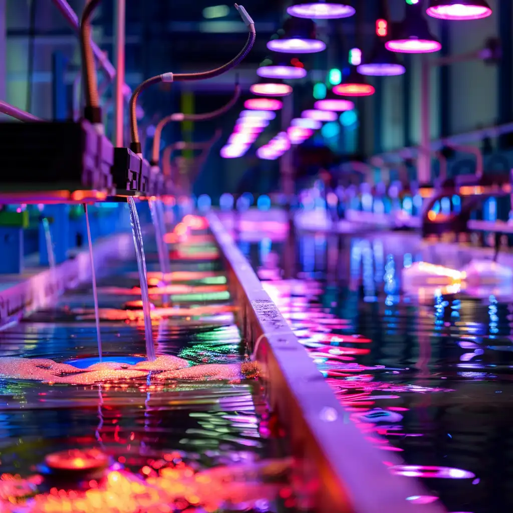 Beluchtingstechnieken voor Aquacultuur